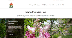 Desktop Screenshot of idahofirewise.org